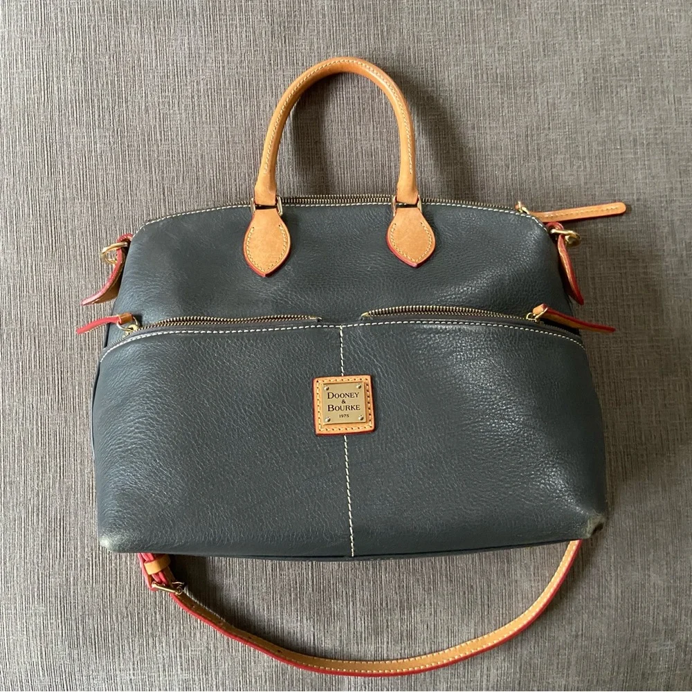 Dooney & Bourke Satchel Bag with Crossbody - Picture 1 of 6